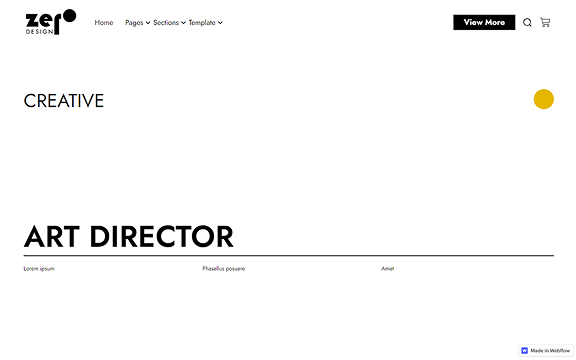 Single careers page