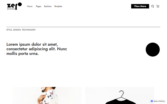 Second shop page