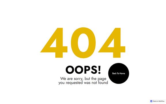 404 page