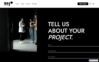Second contact page